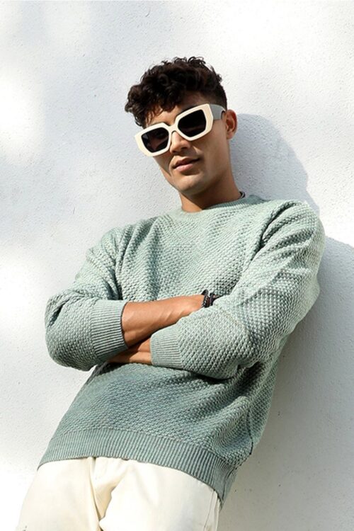 Cable Knit Cable Knit Woollen Pullover