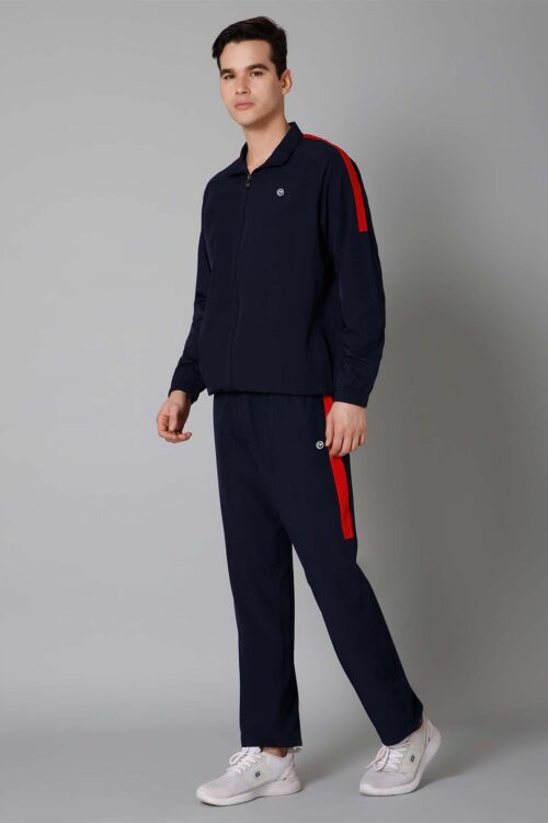 Men Colour-Blocked Tracksuits