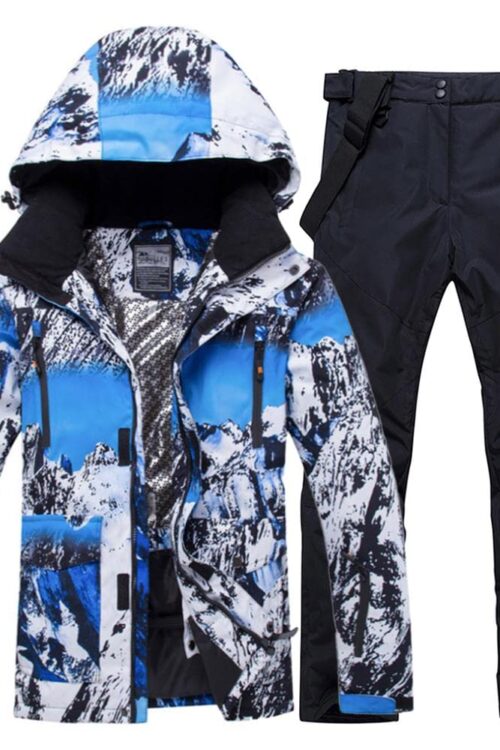 YEEFINE Men’s Snowboard Jacket Waterproof Ski Jackets Windproof