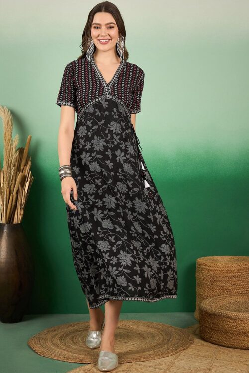 Women Ethinic Motif Printed Dress
