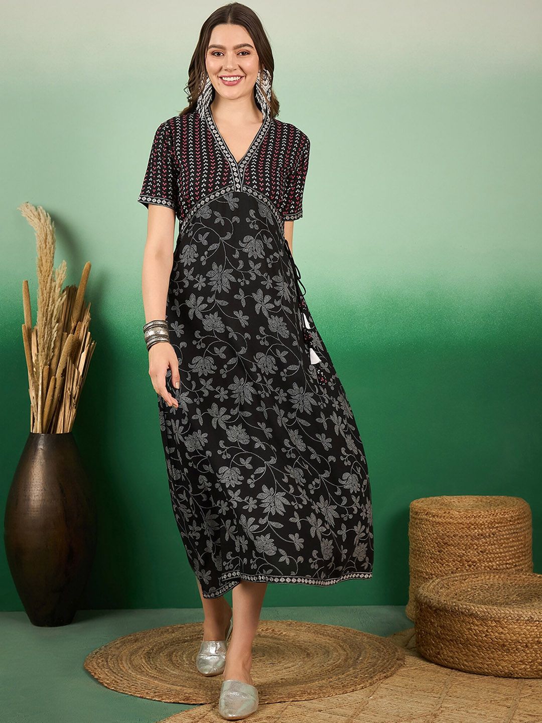 Women Ethinic Motif Printed Dress