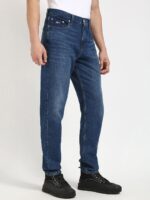 Men Relaxed Fit Low Distress Light Fade Jeans - Image 2